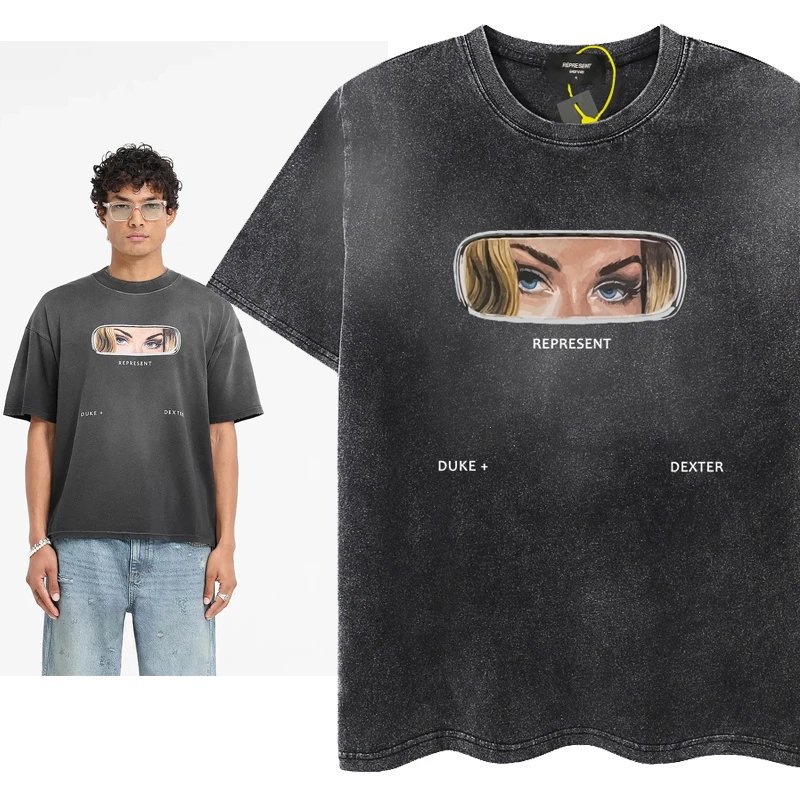 Represent x Duke + Dexter Rearview Mirror T-Shirt photo 3