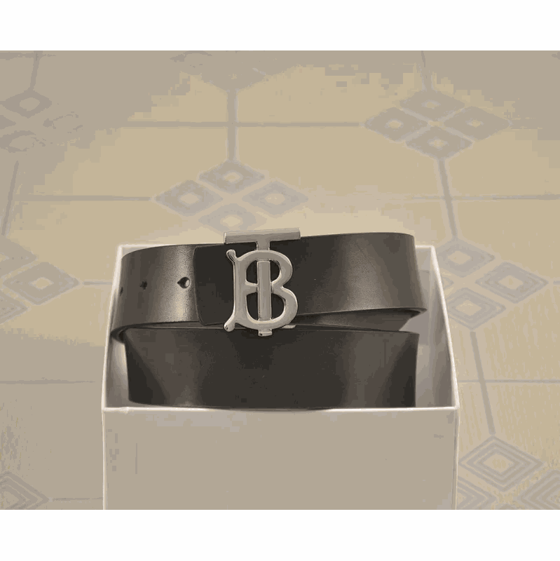 Burberry Black Leath