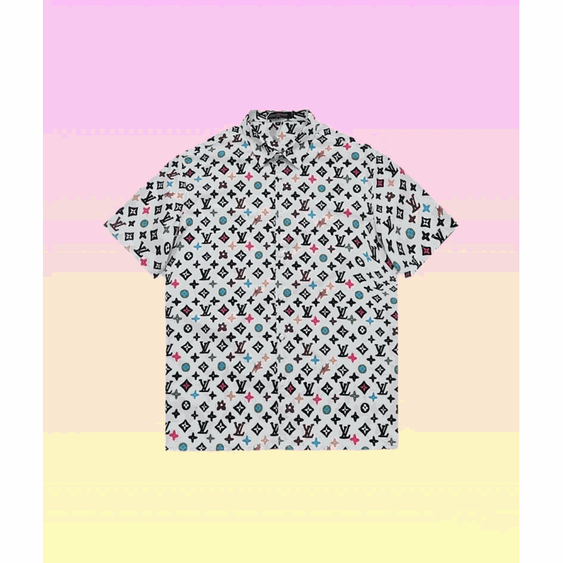 Louis Vuitton Shirts Short-sleeve printed button-up shirt image 4