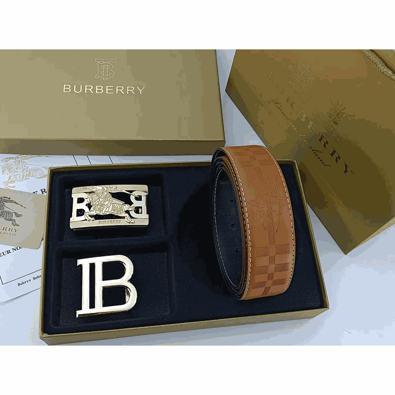 Burberry Tan Leather
