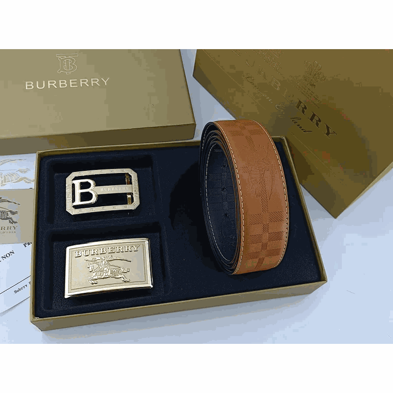 Burberry Tan Leather