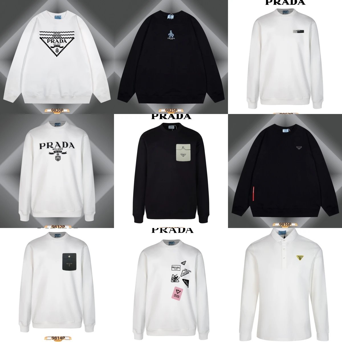 Prada Logo Sweatshir