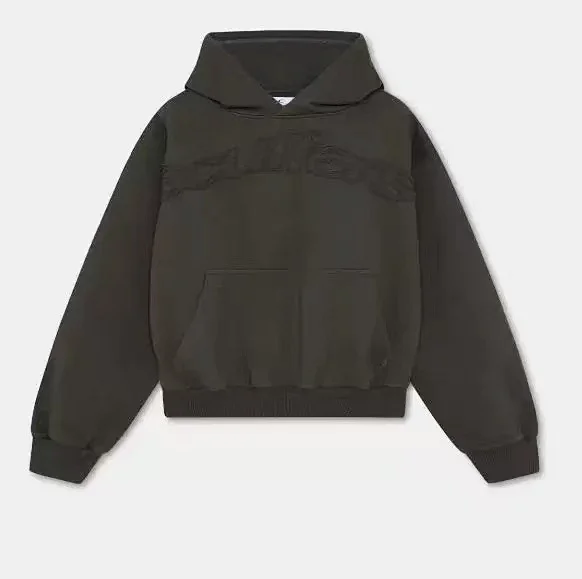 Culture Hoodies & Sweatshirts Embroidered Logo Pullover Hoodie with Kangaroo Pocket product detail image 6