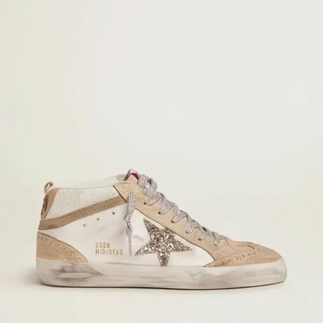 Golden Goose Sneakers Mid Star high-top product detail image 5
