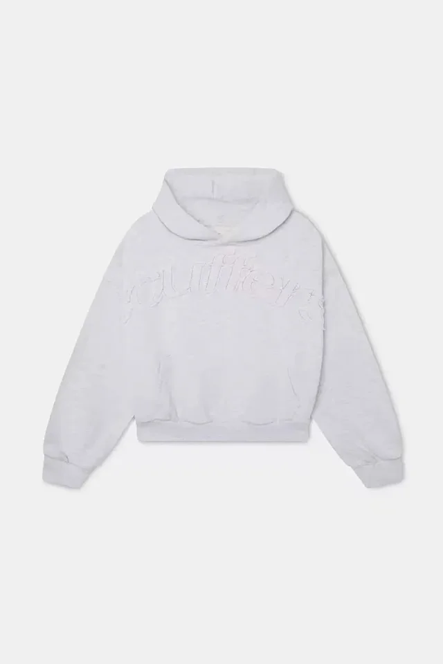 Culture Hoodies & Sweatshirts Embroidered Logo Pullover Hoodie with Kangaroo Pocket product detail image 4