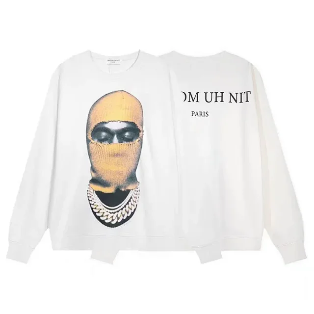 IH NOM UH NIT Hoodies & Sweatshirts Masked Face Graphic product detail image 10