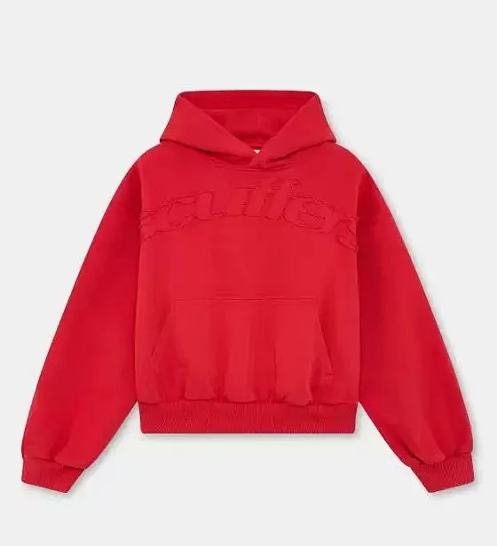 Culture Hoodies & Sweatshirts Embroidered Logo Pullover Hoodie with Kangaroo Pocket product detail image 5