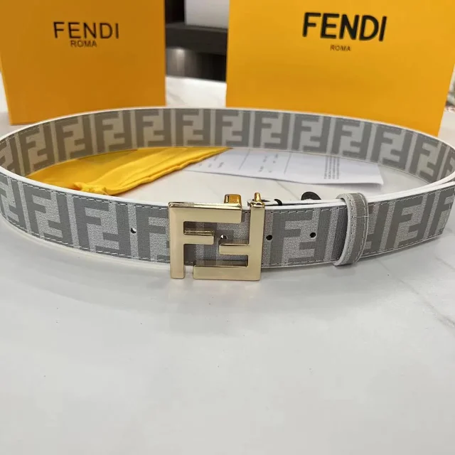 Gucci Belts Double G Buckle GG Monogram Belt product detail image 11