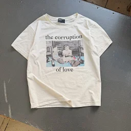 thumbnail for 款号：677   Enfants Riches Deprimes “腐蚀的爱”绘画短袖-L69