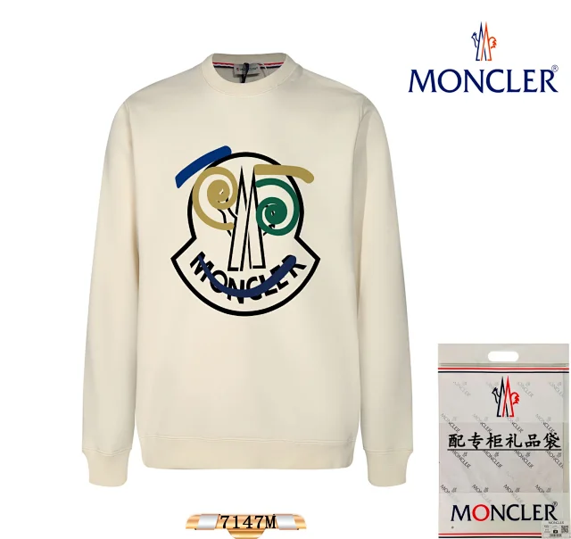 Moncler Crewneck graphic sweatshirt product detail image 5