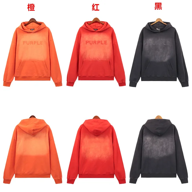 Purple Brand Hoodies & Sweatshirts Graphic Pullover Hoodie product detail image 5