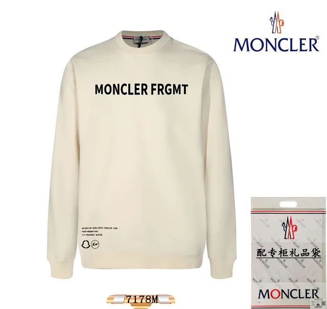 Moncler Crewneck graphic sweatshirt product detail image 11