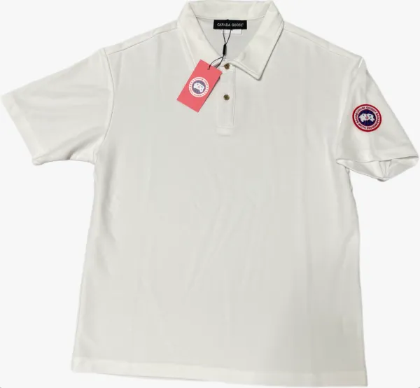 Canada Goose Polo White Polo Tops.polo - 1