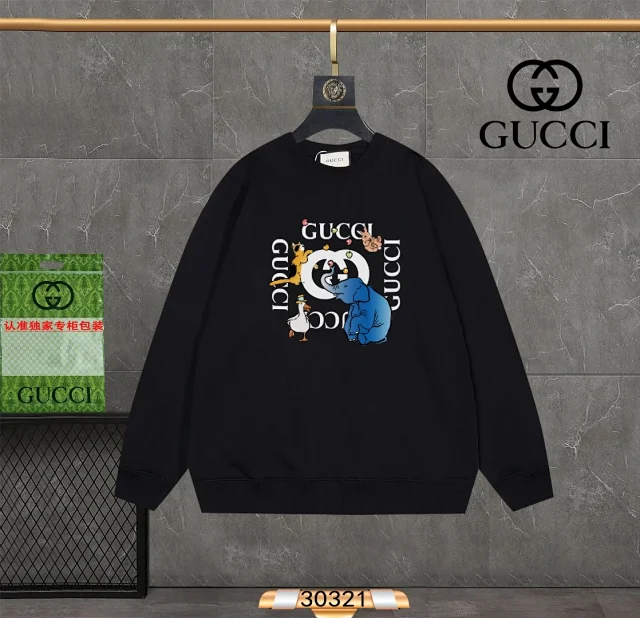 Gucci Crewneck graphic sweatshirt product detail image 8
