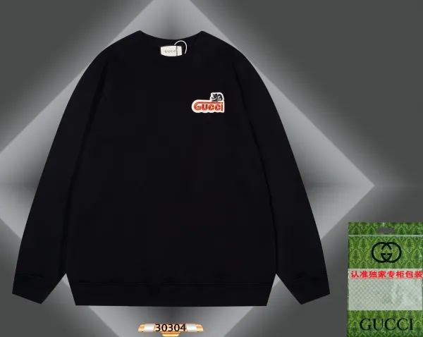 Gucci Dragon Zodiac Print Black Hoodie - 14