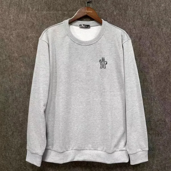 Moncler Genius x Stone Island Crewneck Sweatshirt Gray - 1