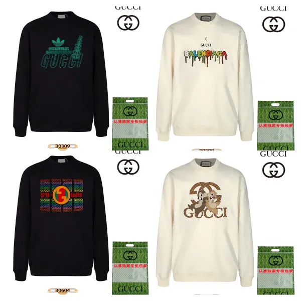 Gucci Dragon Zodiac Print Black Hoodie - 3
