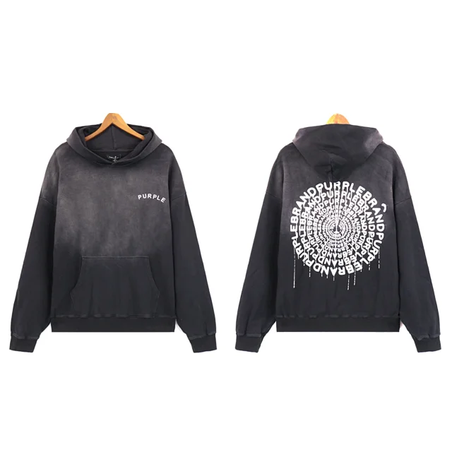 Purple Brand Hoodies & Sweatshirts Graphic Pullover Hoodie product detail image 11