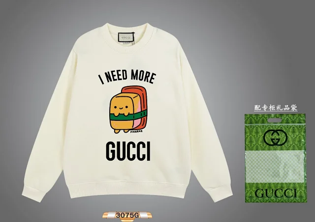 Gucci Hoodies & Sweatshirts Graphic Crewneck Sweatshirt product detail image 8
