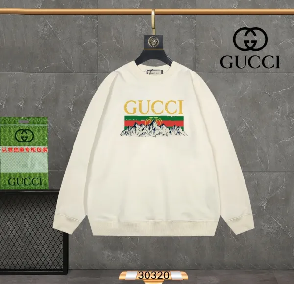 Gucci x Balenciaga Logo Print Black Hoodie - 12