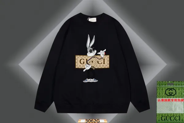 Gucci Dragon Zodiac Print Black Hoodie - 16