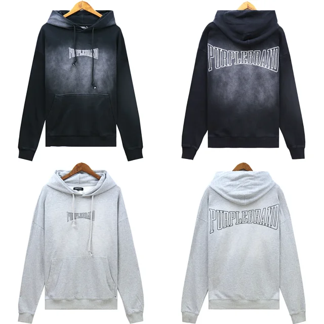 Purple Brand Hoodies & Sweatshirts Graphic Pullover Hoodie product detail image 3