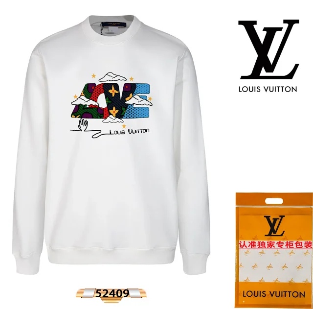 Louis Vuitton Hoodies & Sweatshirts Graphic Crewneck Sweatshirt product detail image 10