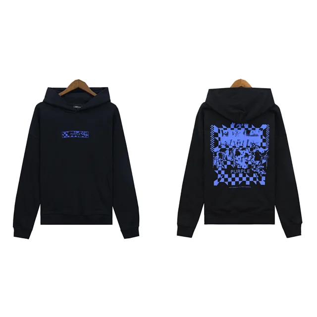 Purple Brand Hoodies & Sweatshirts Graphic Pullover Hoodie product detail image 8