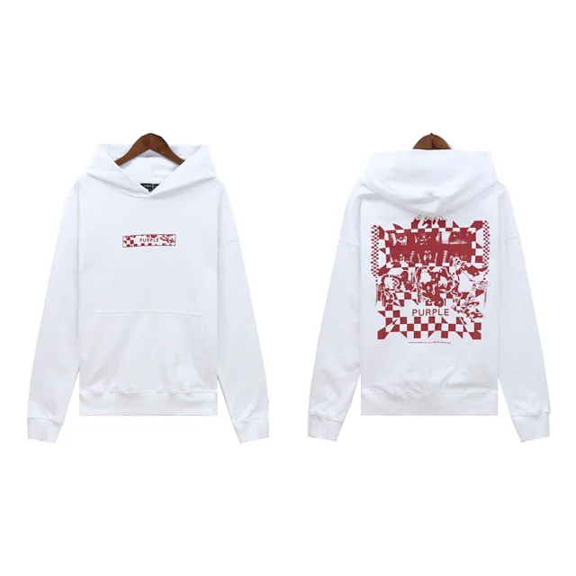 Purple Brand Hoodies & Sweatshirts Graphic Pullover Hoodie product detail image 7