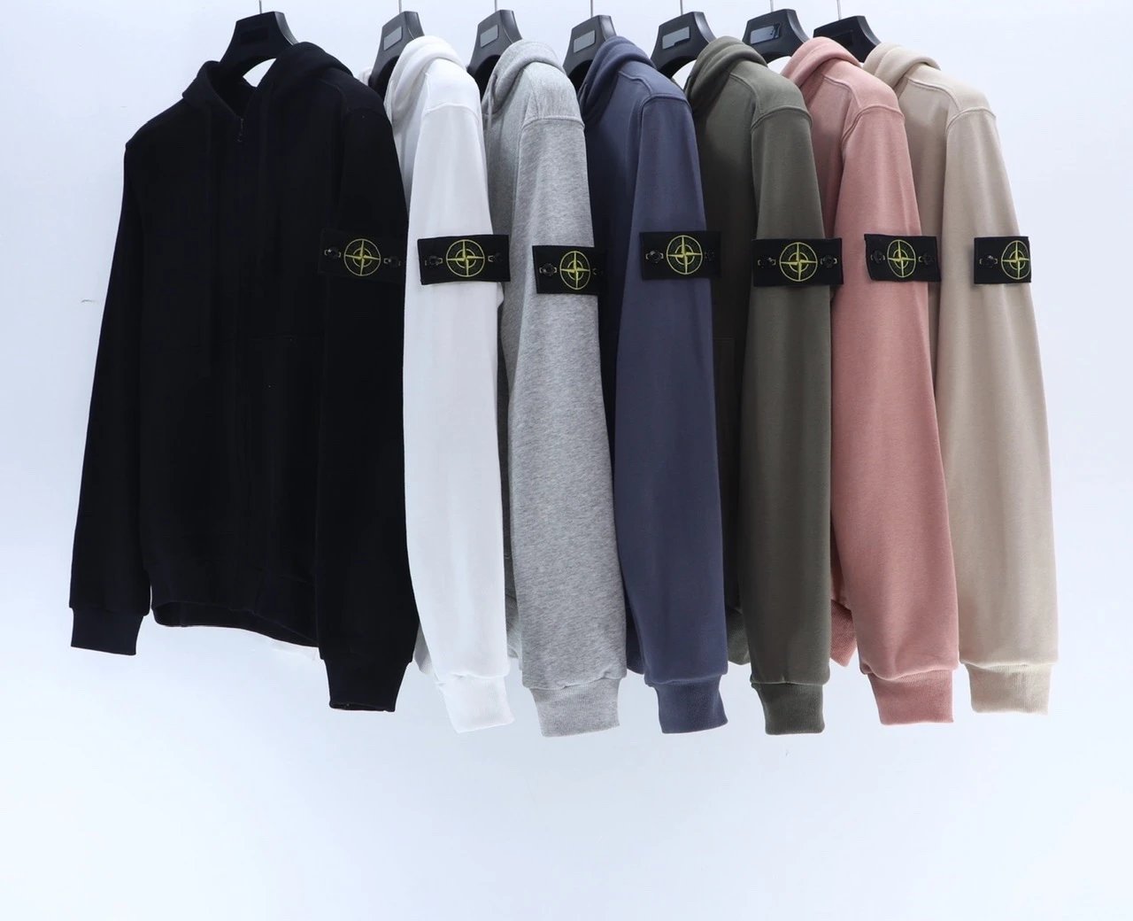 Stone Island Graphic Hoodie Navy - 5