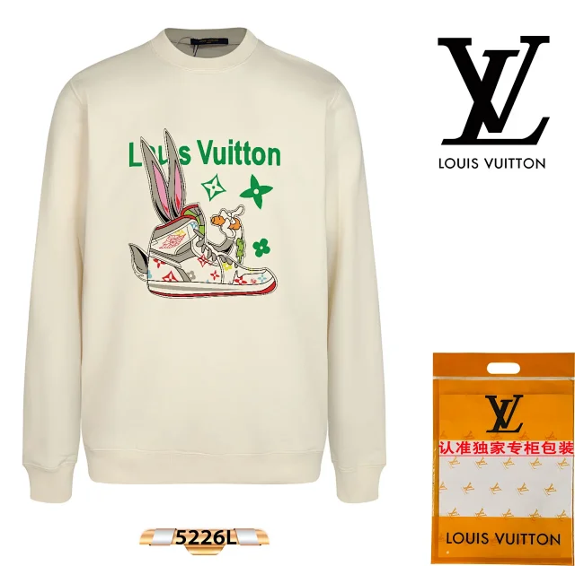 Louis Vuitton Hoodies & Sweatshirts Graphic Crewneck Sweatshirt product detail image 4