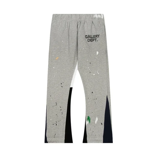Gallery Dept. Trousers Paint-splatter elastic-waist product detail image 14