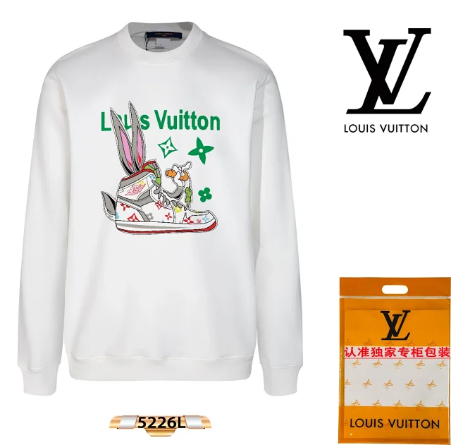 Louis Vuitton Hoodies & Sweatshirts Graphic Crewneck Sweatshirt product detail image 3