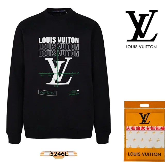 Louis Vuitton Hoodies & Sweatshirts Graphic Crewneck Sweatshirt product detail image 7