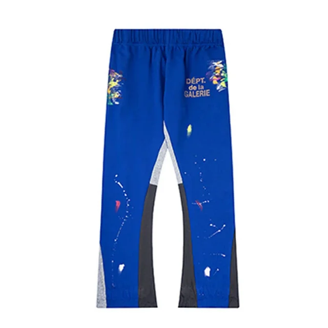 Gallery Dept. Trousers Paint-splatter elastic-waist product detail image 11