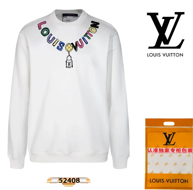 Louis Vuitton Hoodies & Sweatshirts Graphic Crewneck Sweatshirt product detail image 13