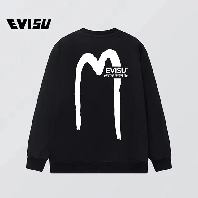 Evisu Hoodies & Sweatshirts Crewneck graphic sweatshirt product detail image 8