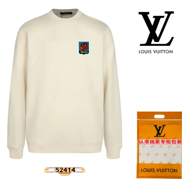Louis Vuitton Rainbow Logo White Hoodie - 17