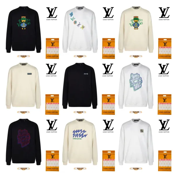 Louis Vuitton Rainbow Logo White Hoodie - 3