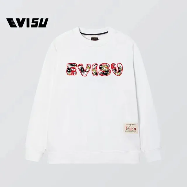 Evisu Hoodies & Sweatshirts Crewneck graphic sweatshirt product detail image 4