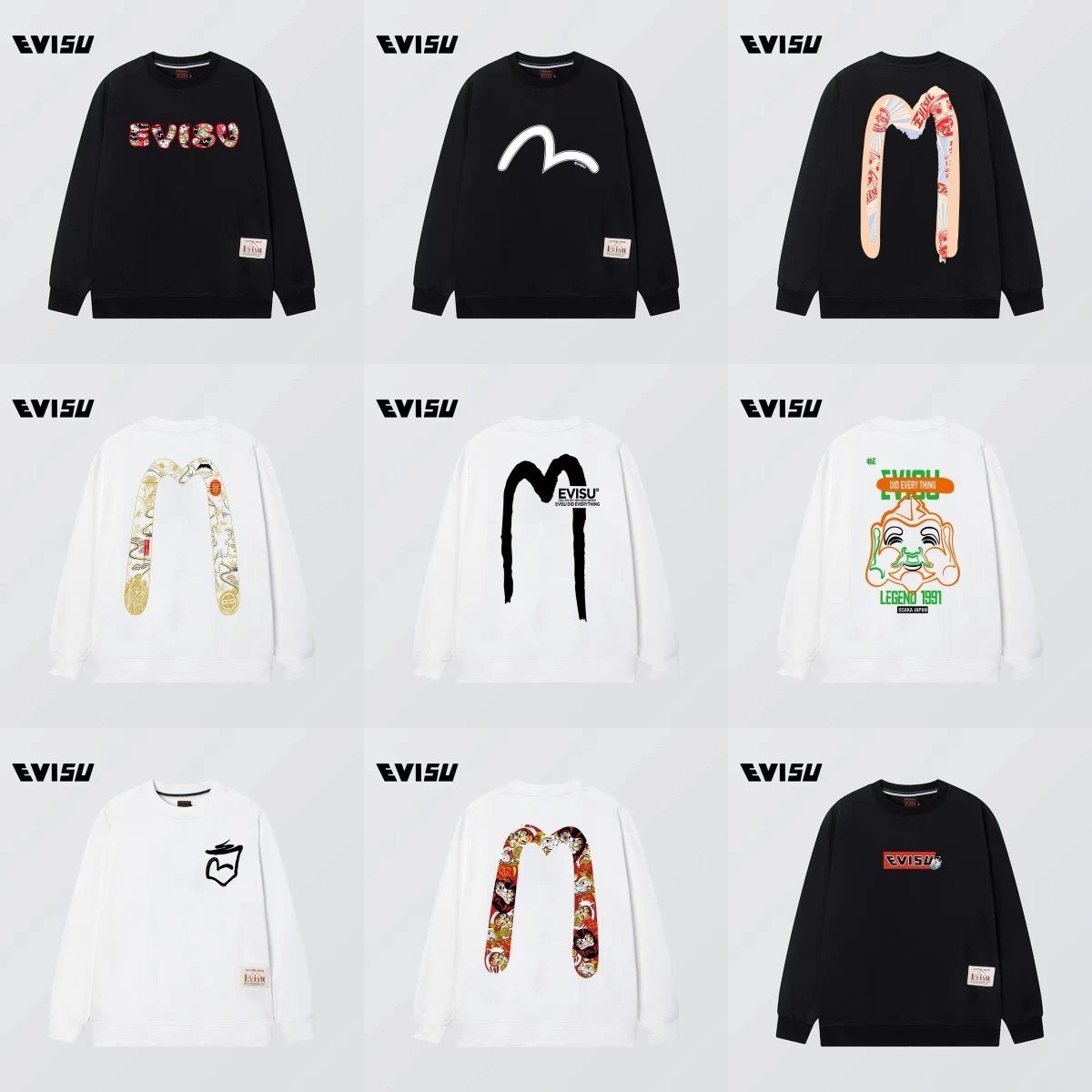 Evisu Long Sleeve Bl