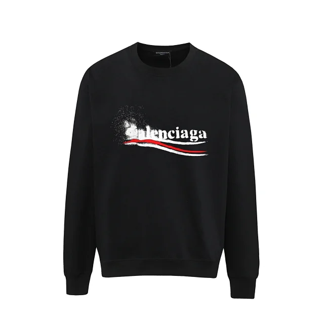 Balenciaga Hoodies & Sweatshirts Crewneck Logo Sweatshirt product detail image 4