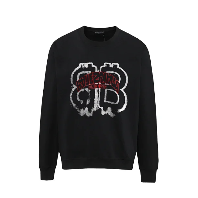 Balenciaga Hoodies & Sweatshirts Crewneck Logo Sweatshirt product detail image 8