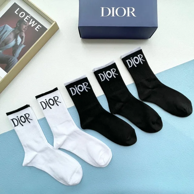Gucci Socks Logo Crew product detail image 2