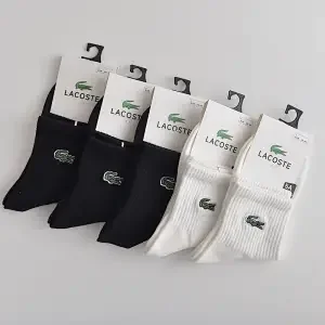 Lacoste Socks Ribbed Crew Multipack product detail image 8