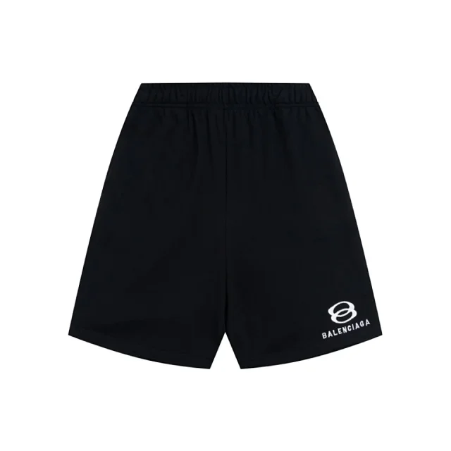 Balenciaga Shorts Elastic-waist drawstring product detail image 12