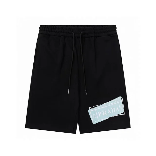 Prada Shorts L-001 Drawstring Logo-Print product detail image 10
