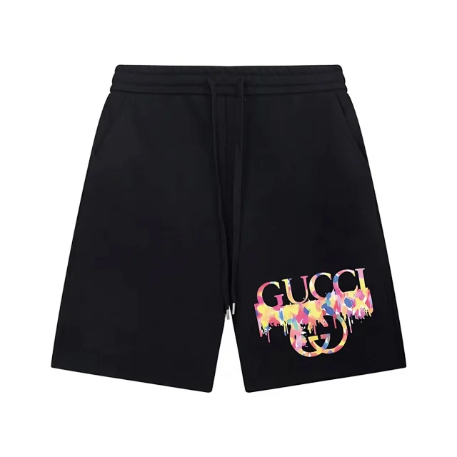 Balenciaga Shorts Elastic-waist drawstring product detail image 3
