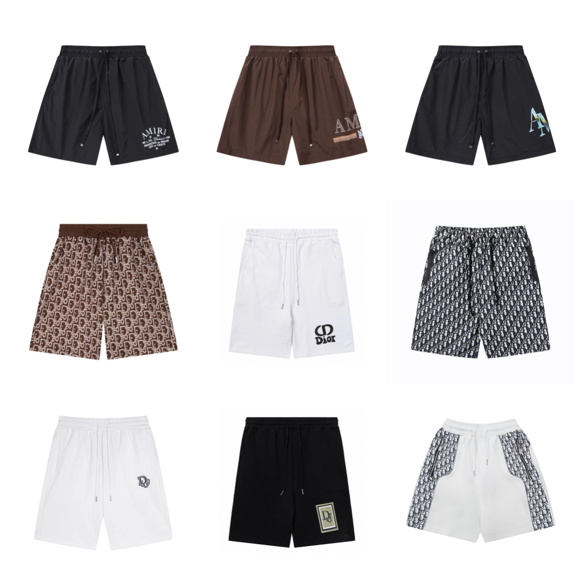 Dior Logo Print Blac