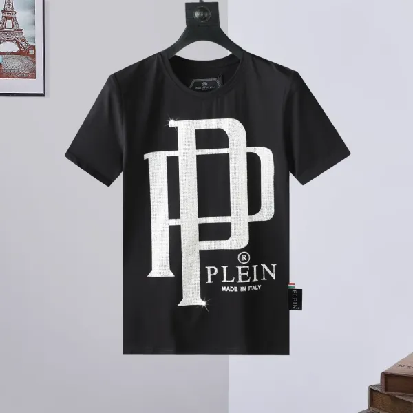 Philipp Plein Platinum Cut All-Over Print Skull & Ornament White T-Shirt - 16